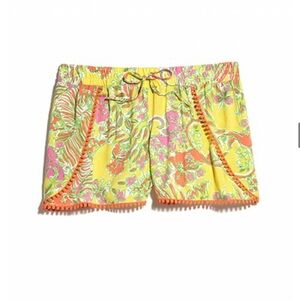 VGUC Lilly Pulitzer for Target Challis Pompom Shorts - Happy Place